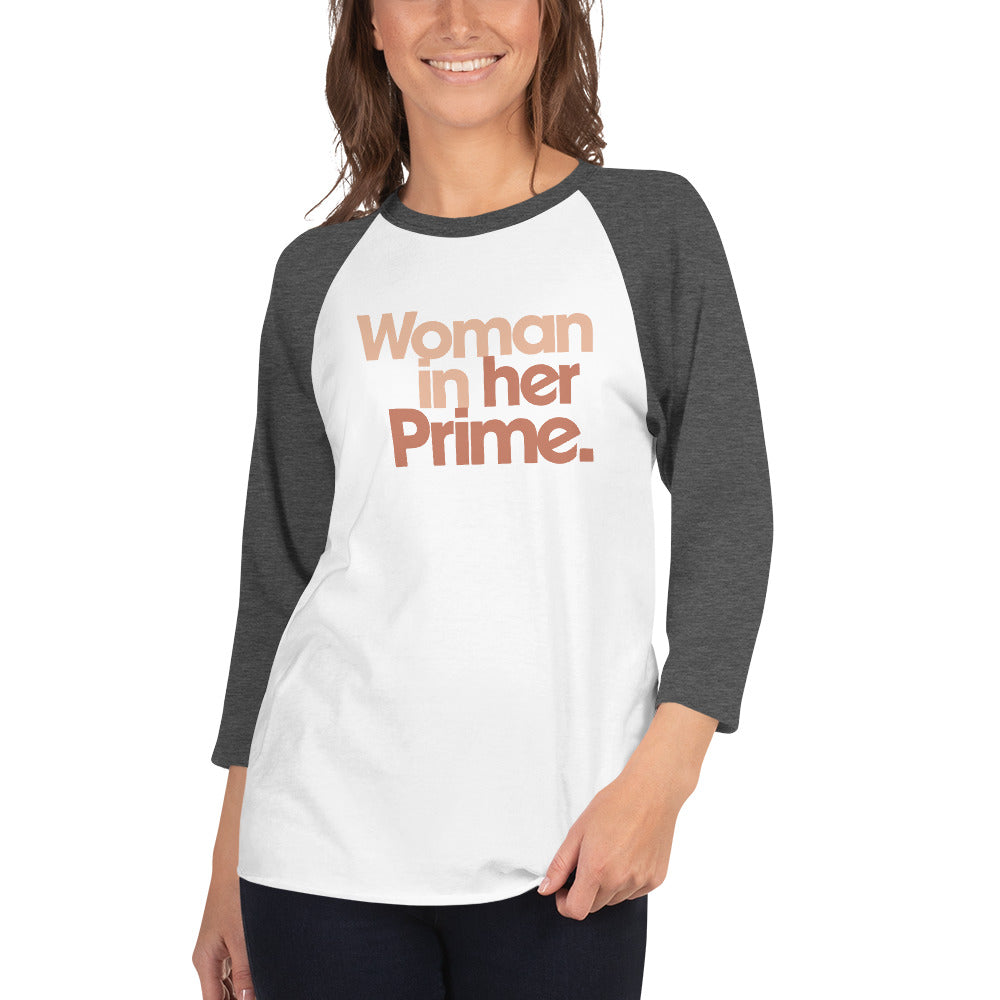 Woman in her Prime - 3/4 Sleeve Shirt
