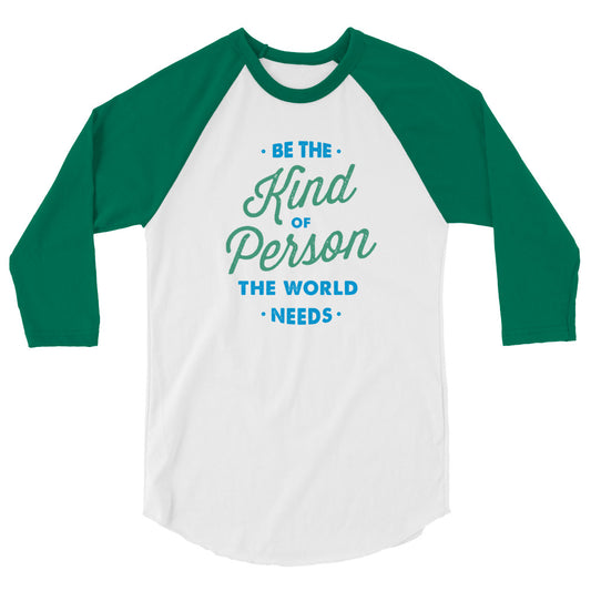 Kind Person - 3/4 Sleeve Shirt