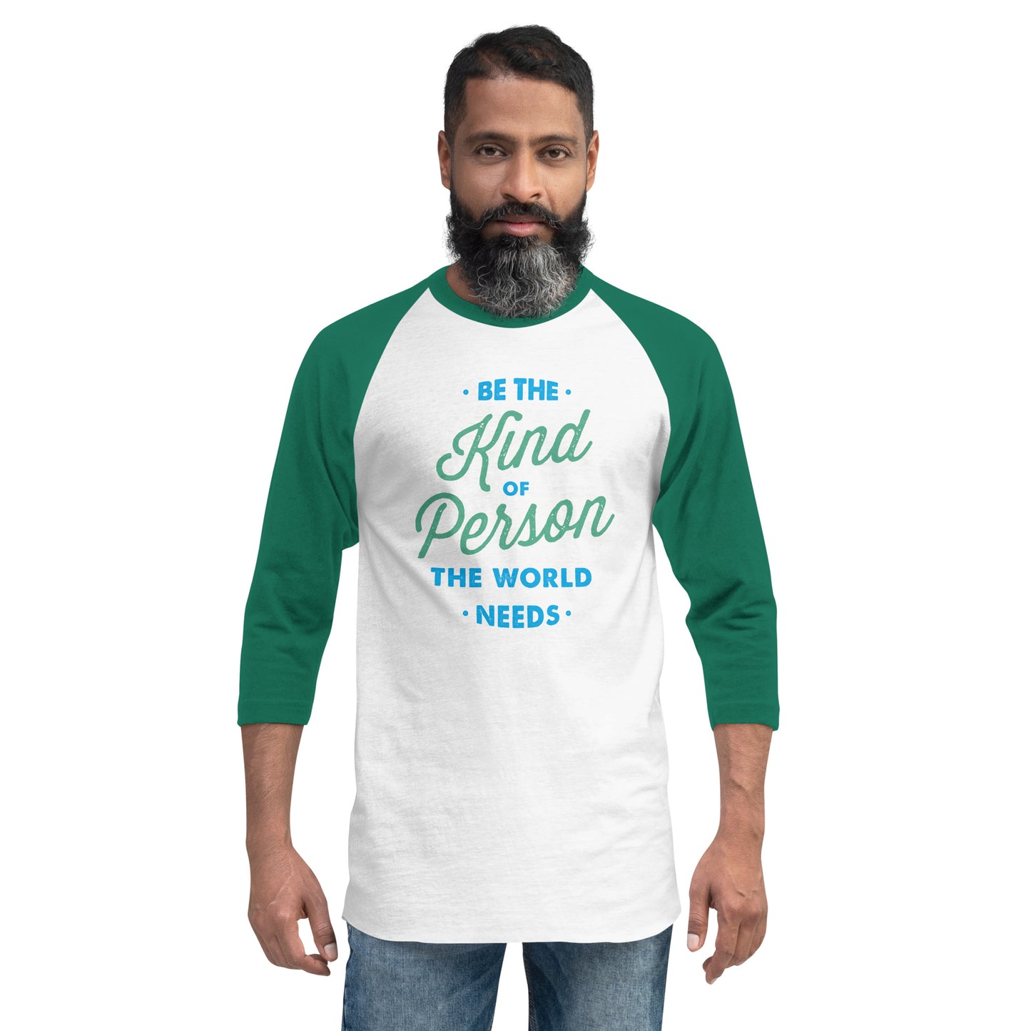 Kind Person - 3/4 Sleeve Shirt