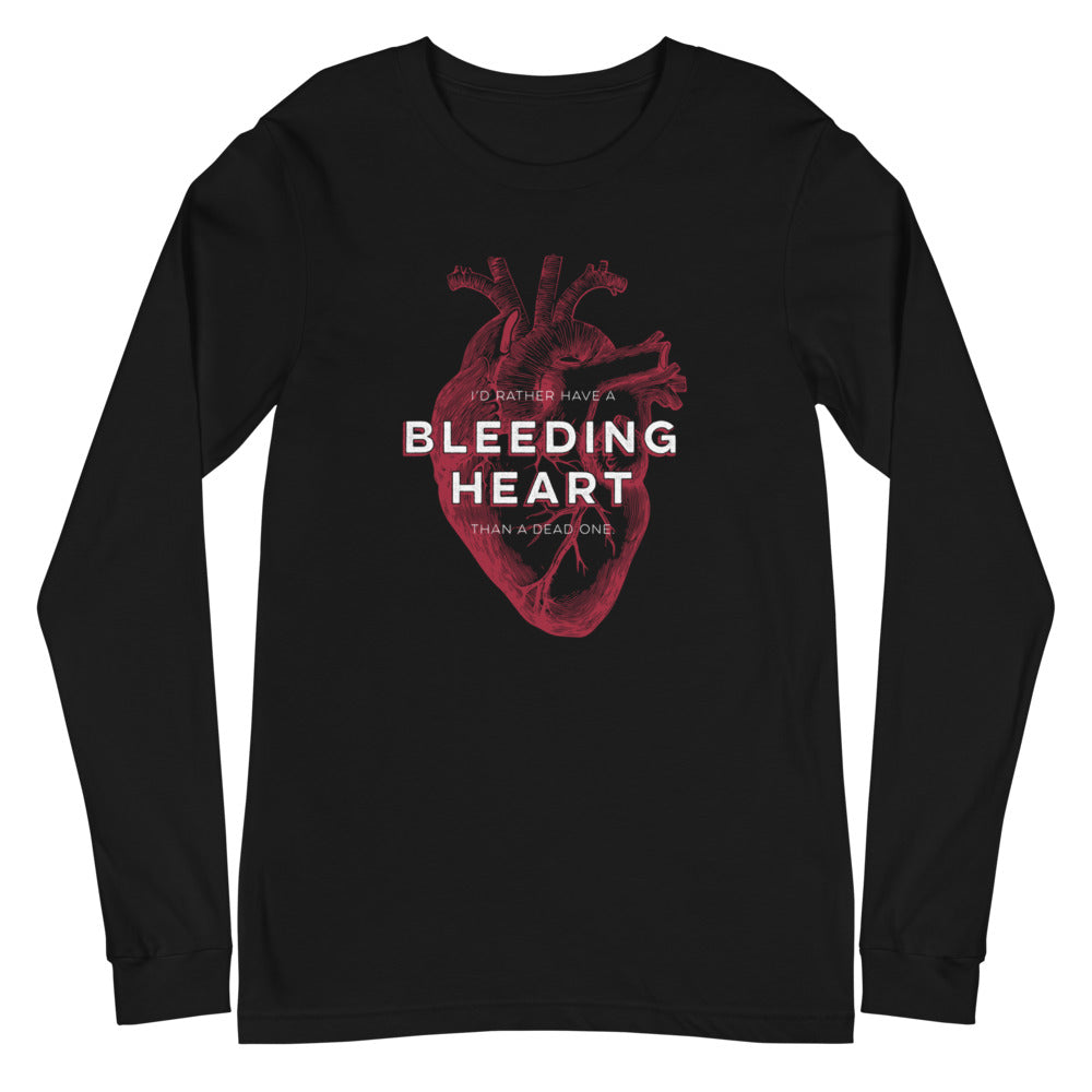 Bleeding Heart - Unisex Long Sleeve Shirt