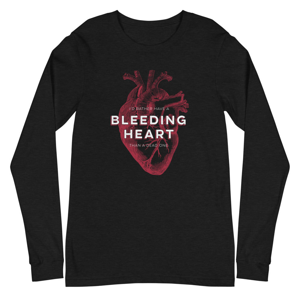 Bleeding Heart - Unisex Long Sleeve Shirt