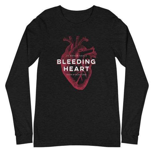 Bleeding Heart - Unisex Long Sleeve Shirt