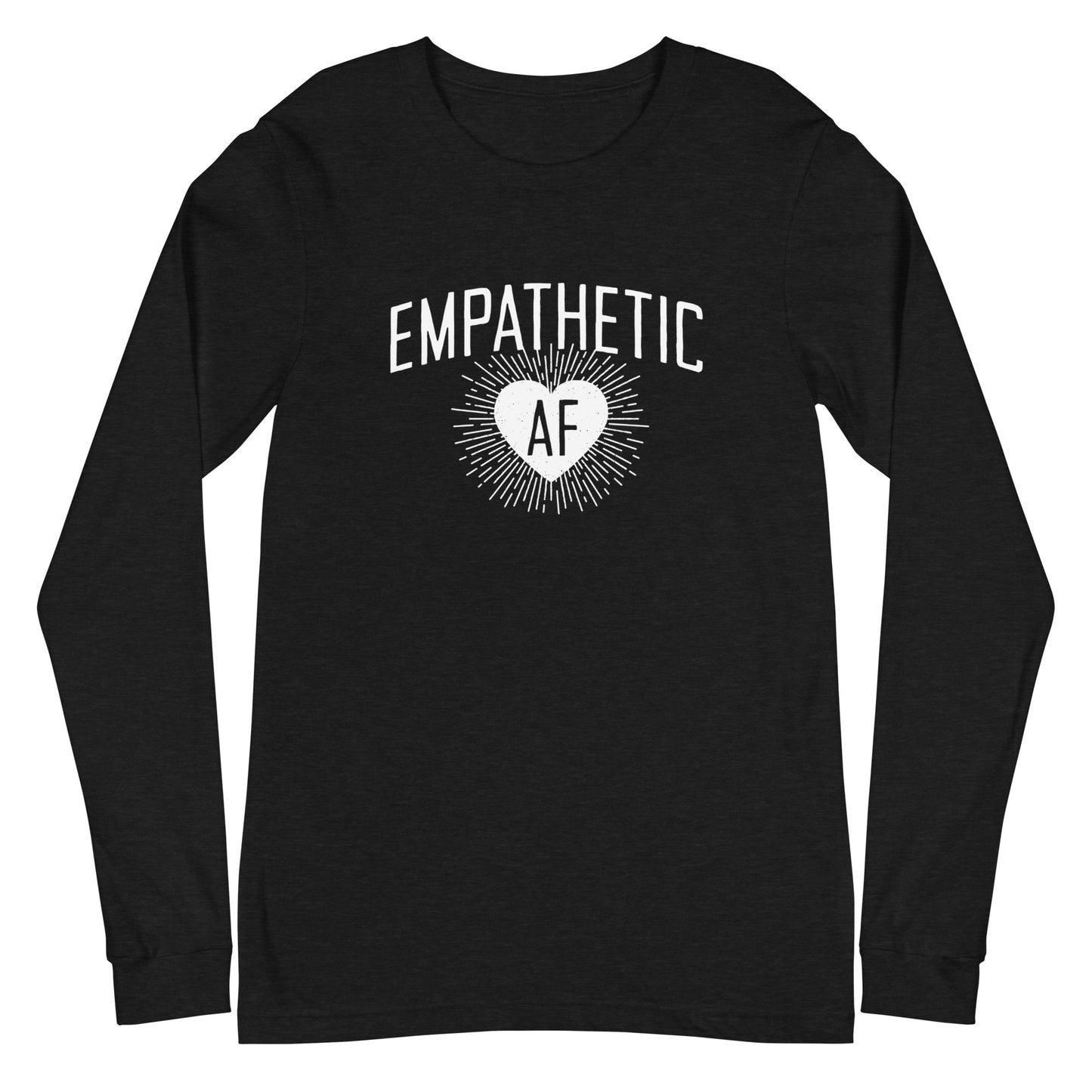 Empathetic AF - Light Logo - Unisex Long Sleeve Shirt
