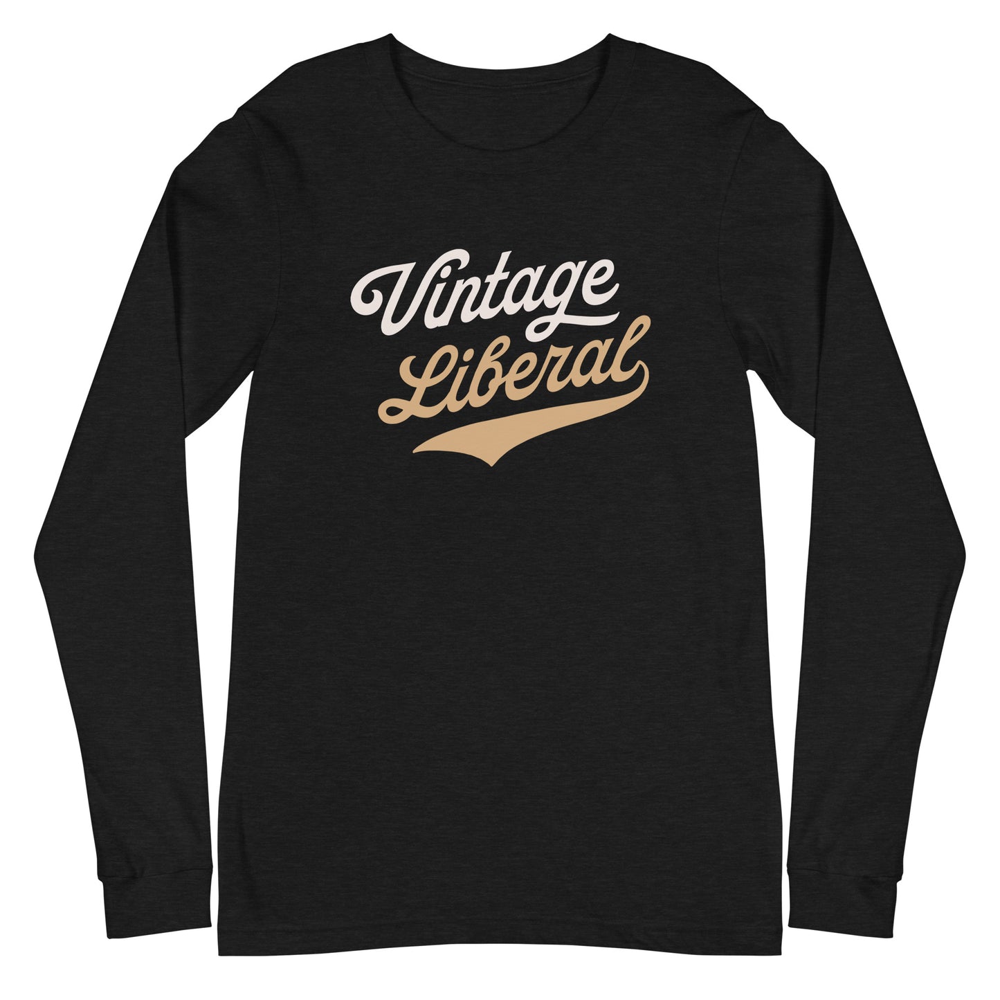 Vintage Liberal - Light Logo - Unisex Long Sleeve Shirt
