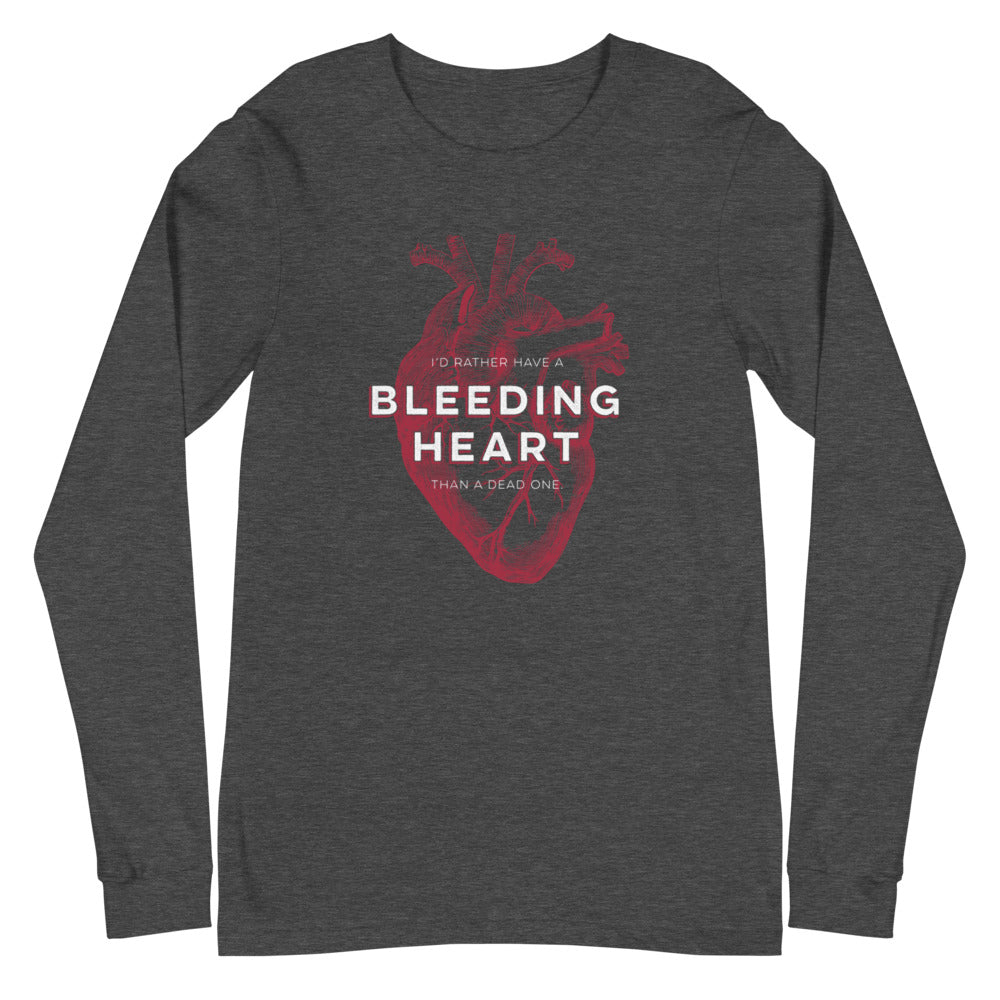 Bleeding Heart - Unisex Long Sleeve Shirt