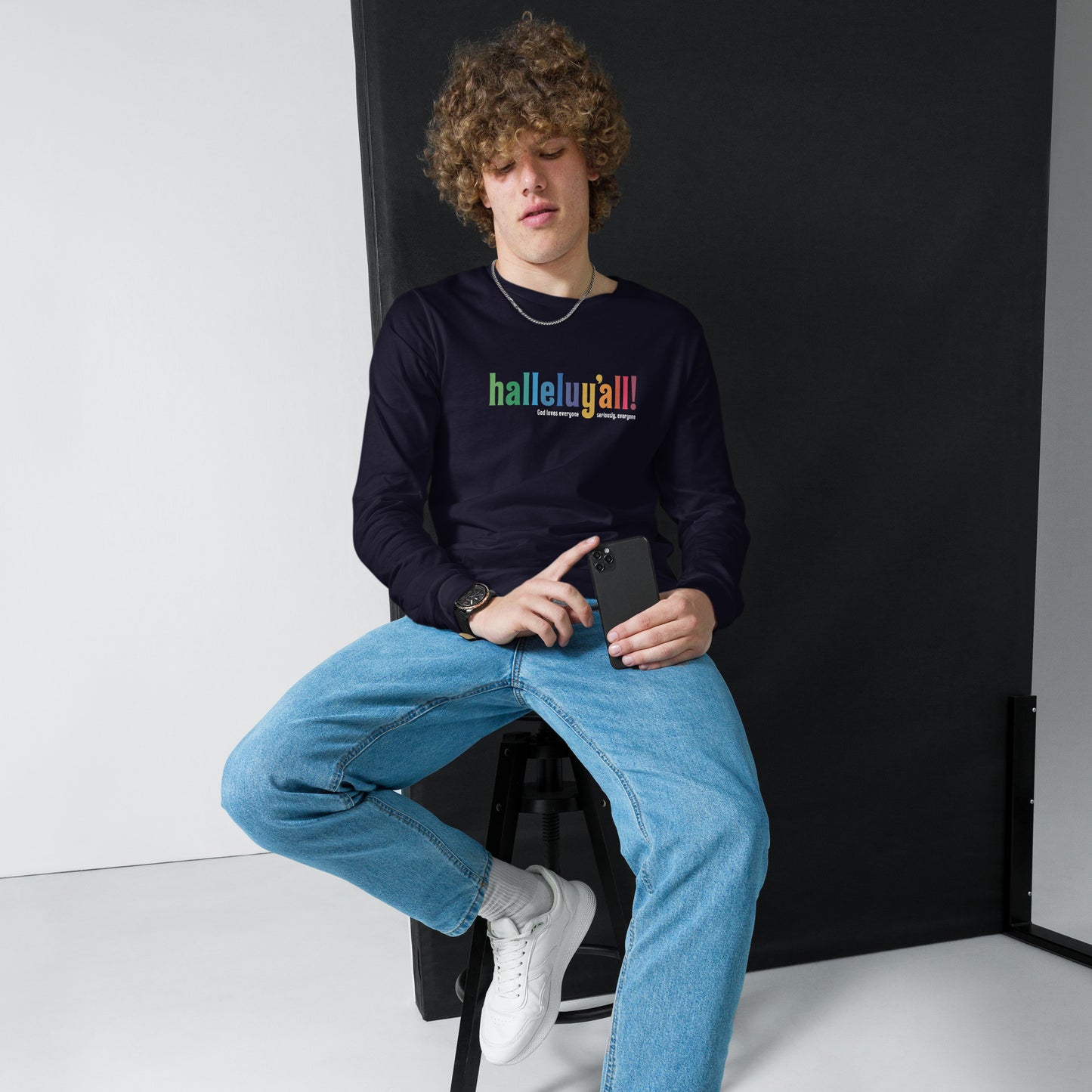 Halleluy’all - Unisex Long Sleeve Shirt