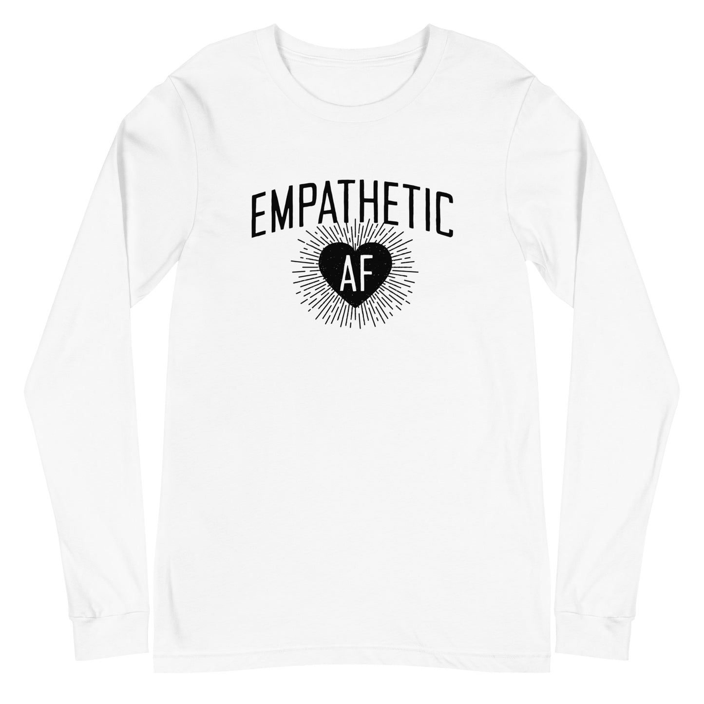 Empathetic AF - Dark Logo - Unisex Long Sleeve Shirt
