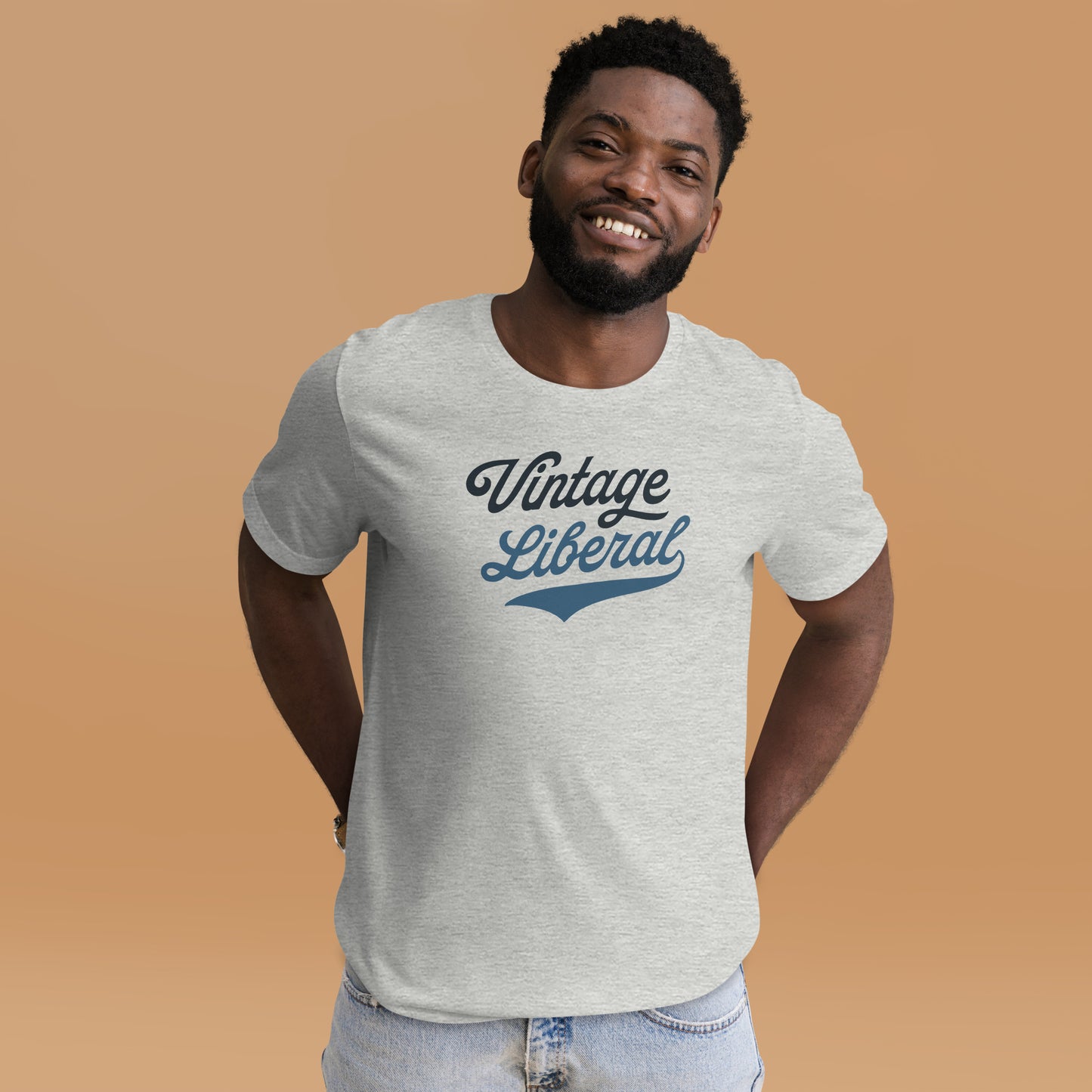 Vintage Liberal - Dark Logo - Men’s/Unisex Tee