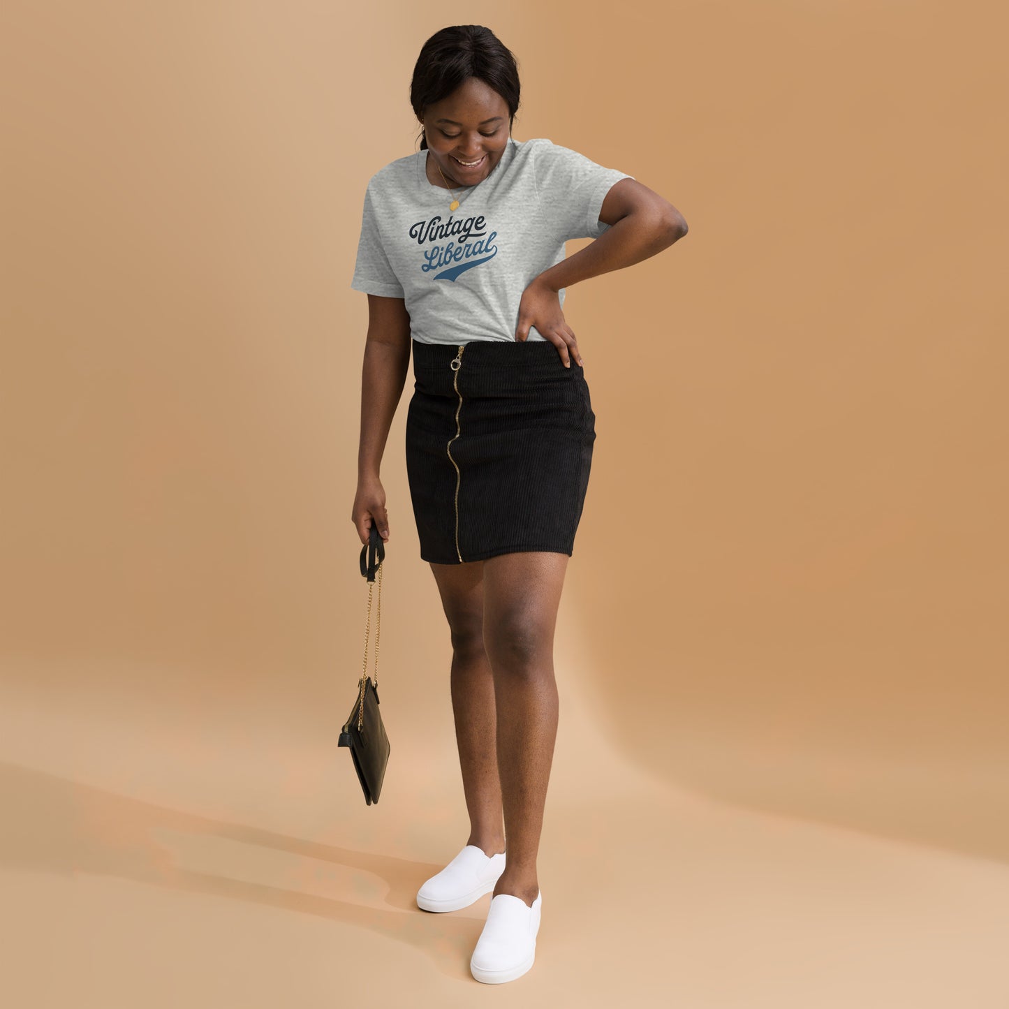Vintage Liberal - Dark Logo - Men’s/Unisex Tee