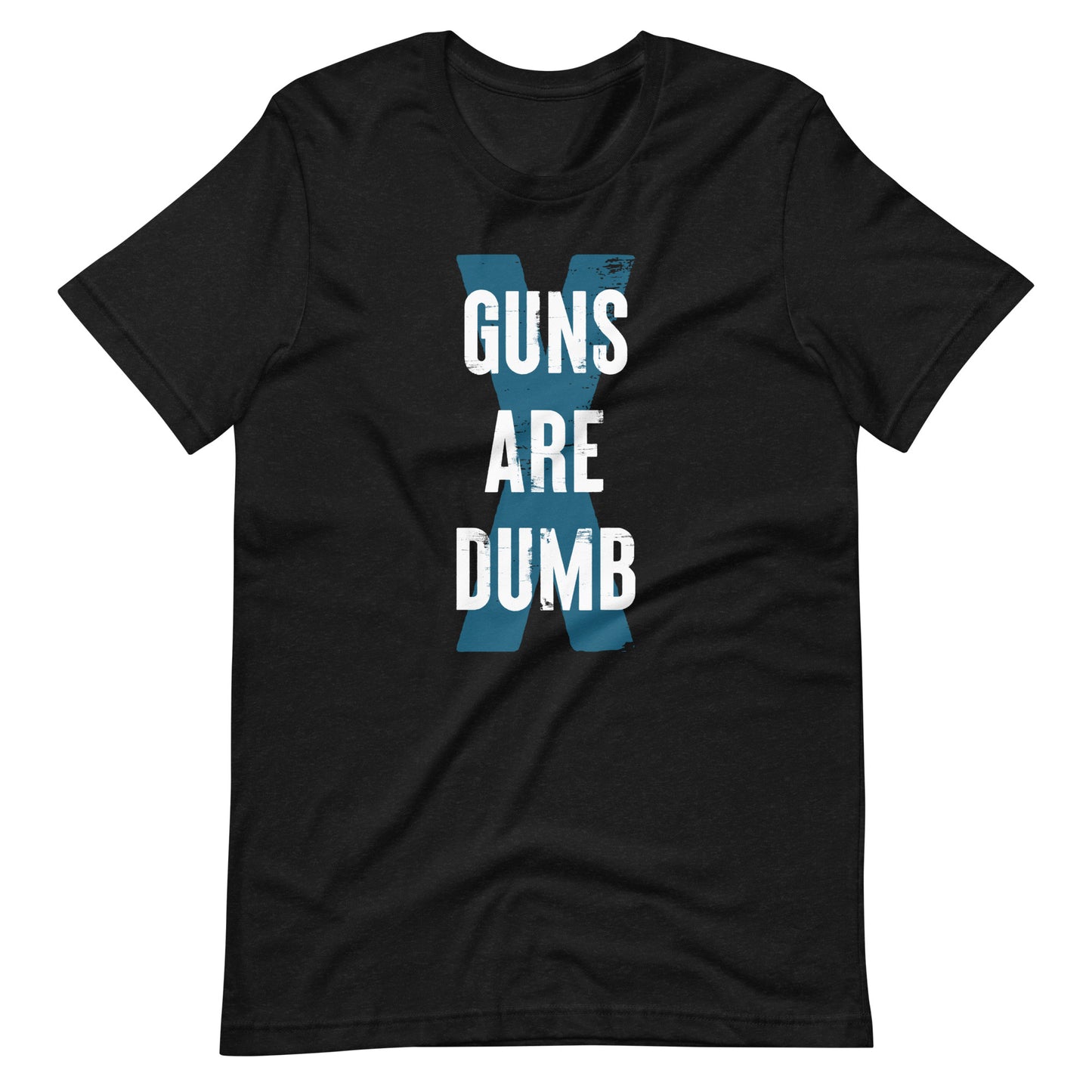 Guns Are Dumb - Light Logo - Men’s/Unisex Tee