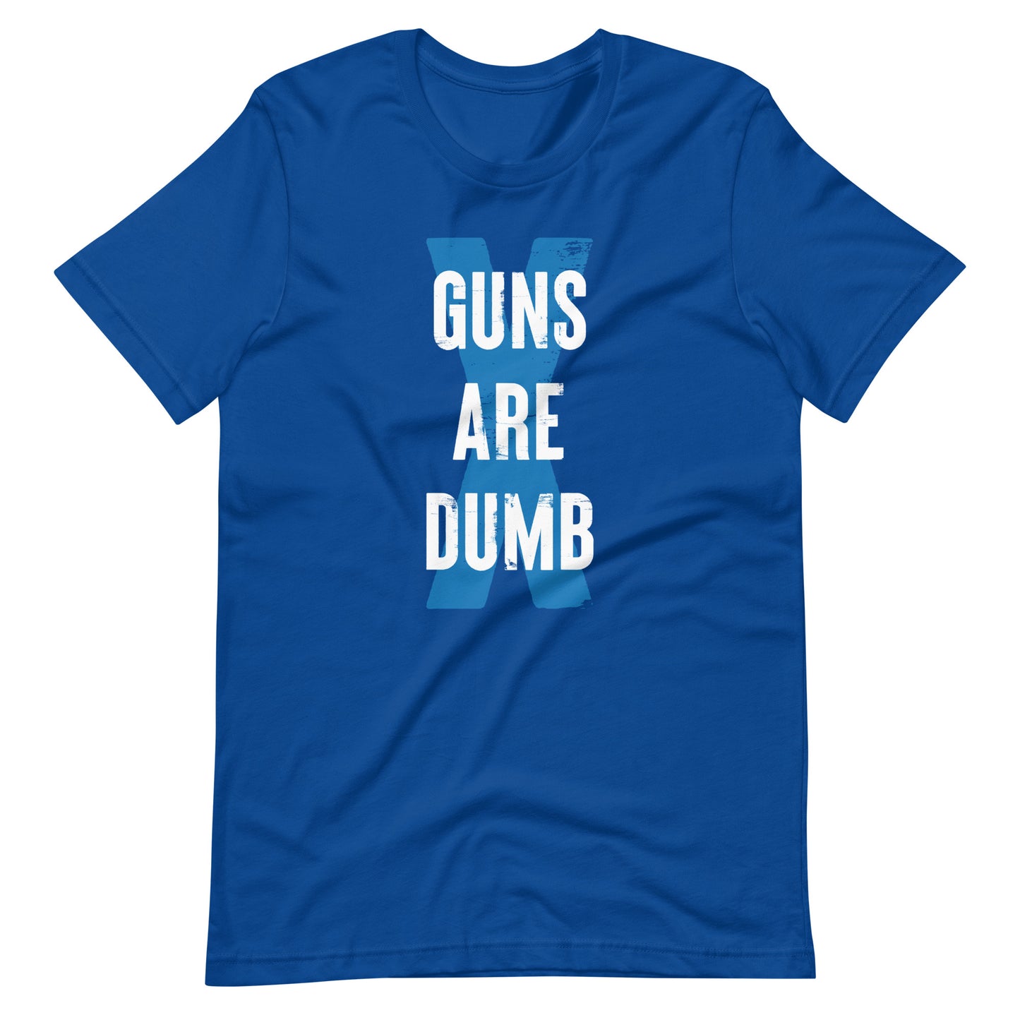 Guns Are Dumb - Light Logo - Men’s/Unisex Tee