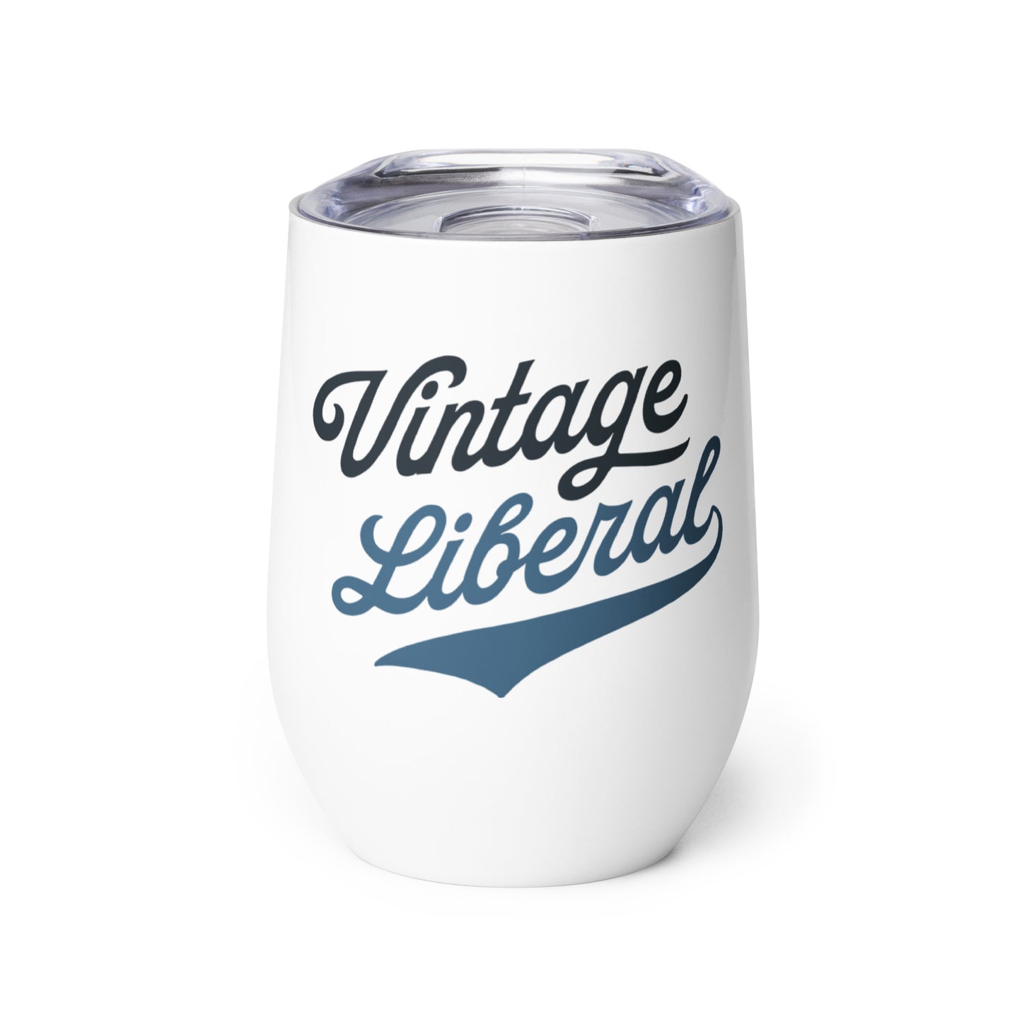 Vintage Liberal - Wine Tumbler