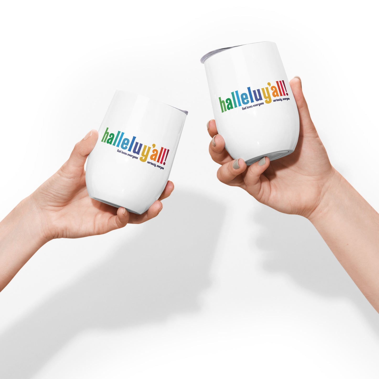 Halleluy’all - Wine Tumbler