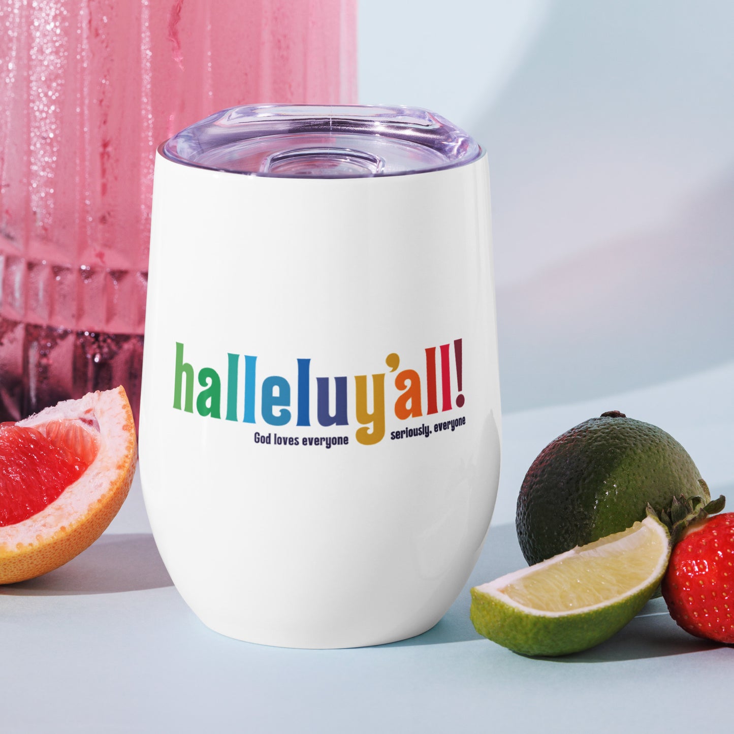 Halleluy’all - Wine Tumbler