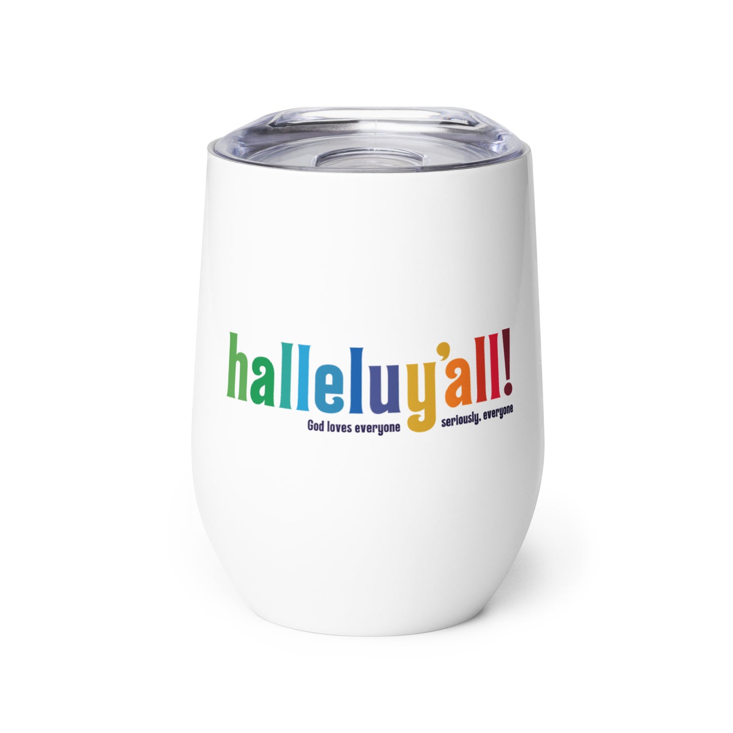 Halleluy’all - Wine Tumbler