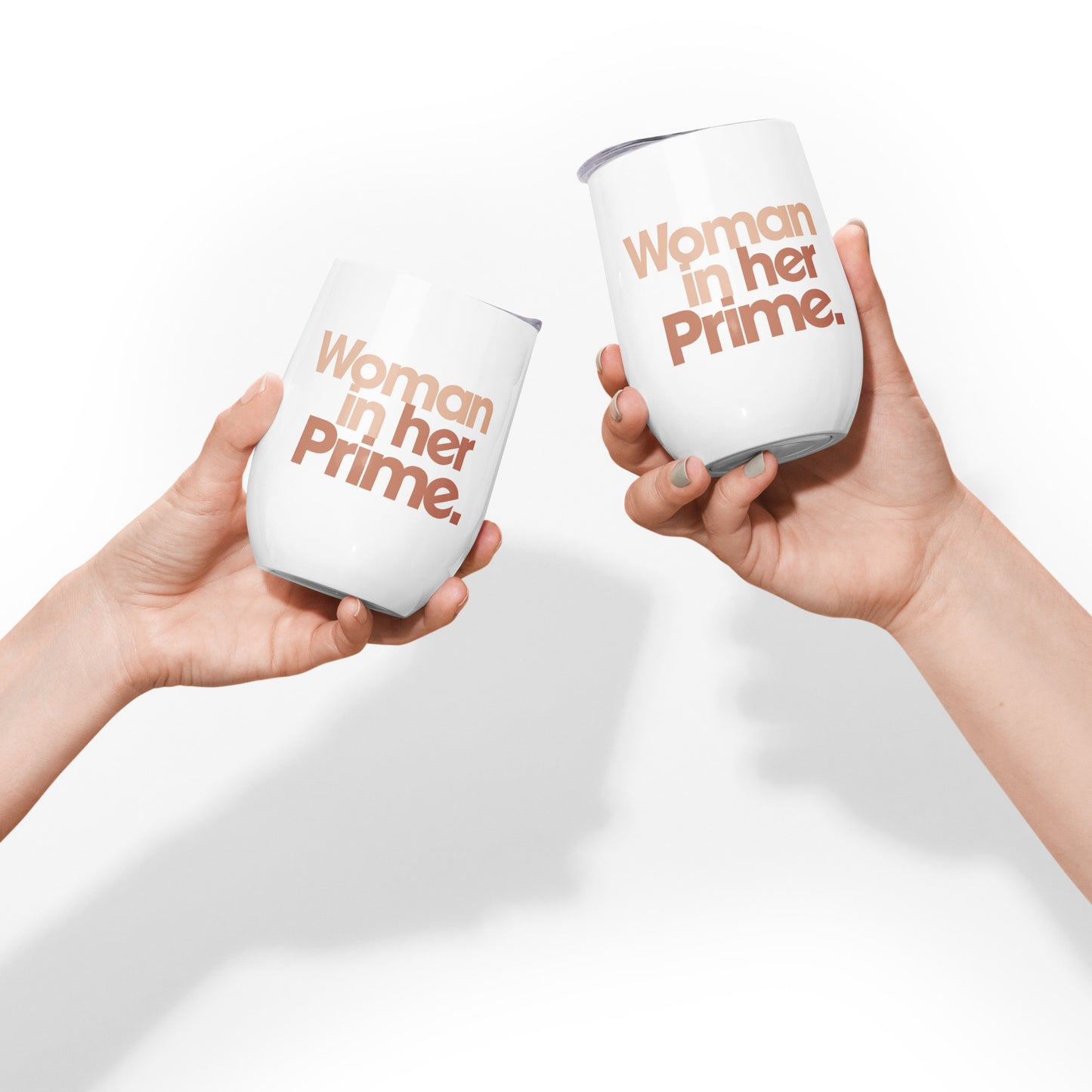 Woman in her Prime - Wine Tumbler
