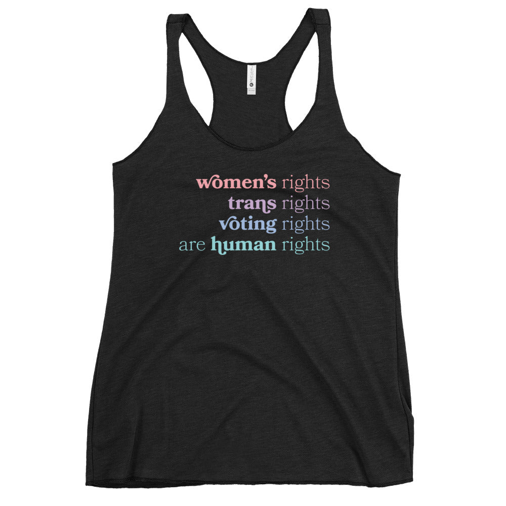 Human Rights - Women's Racerback Tank