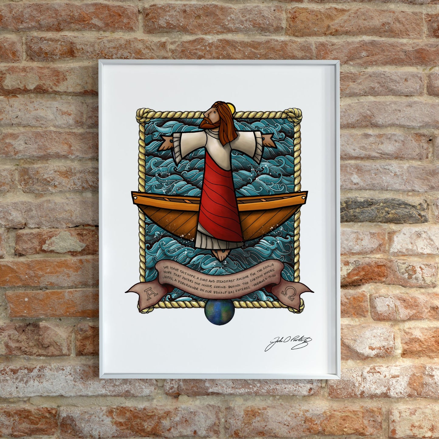 Anchor in the Storm - Art Print