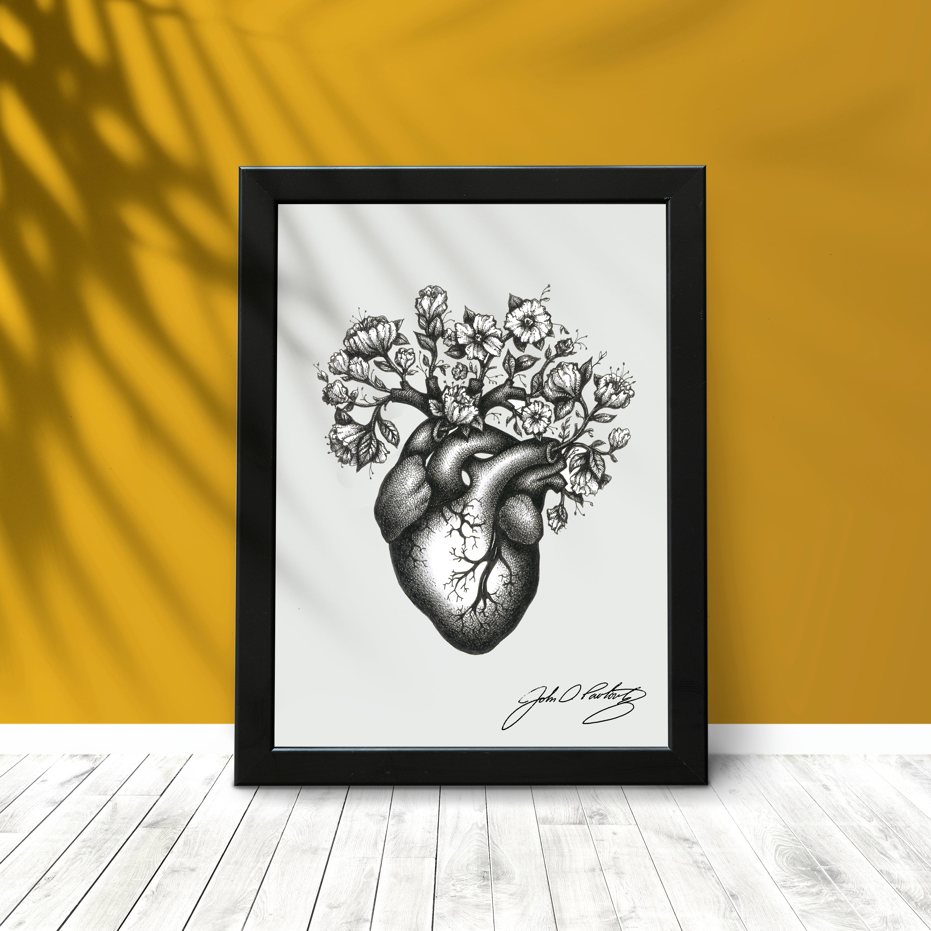 The Loved Heart Blooms - Art Print – Pavlovitz Design
