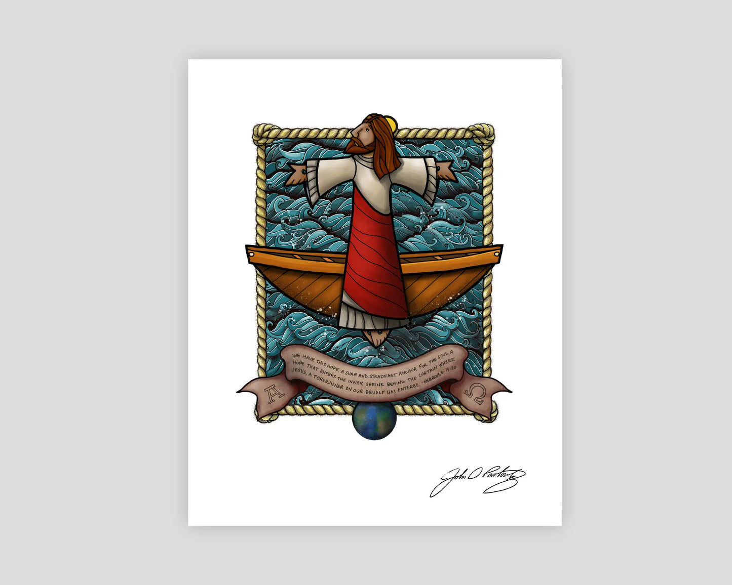 Anchor in the Storm - Art Print