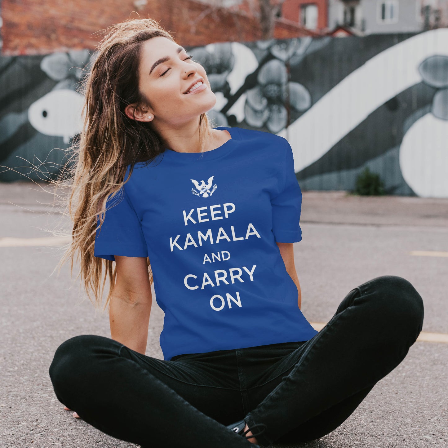 Keep Kamala and Carry On - Women's Tee