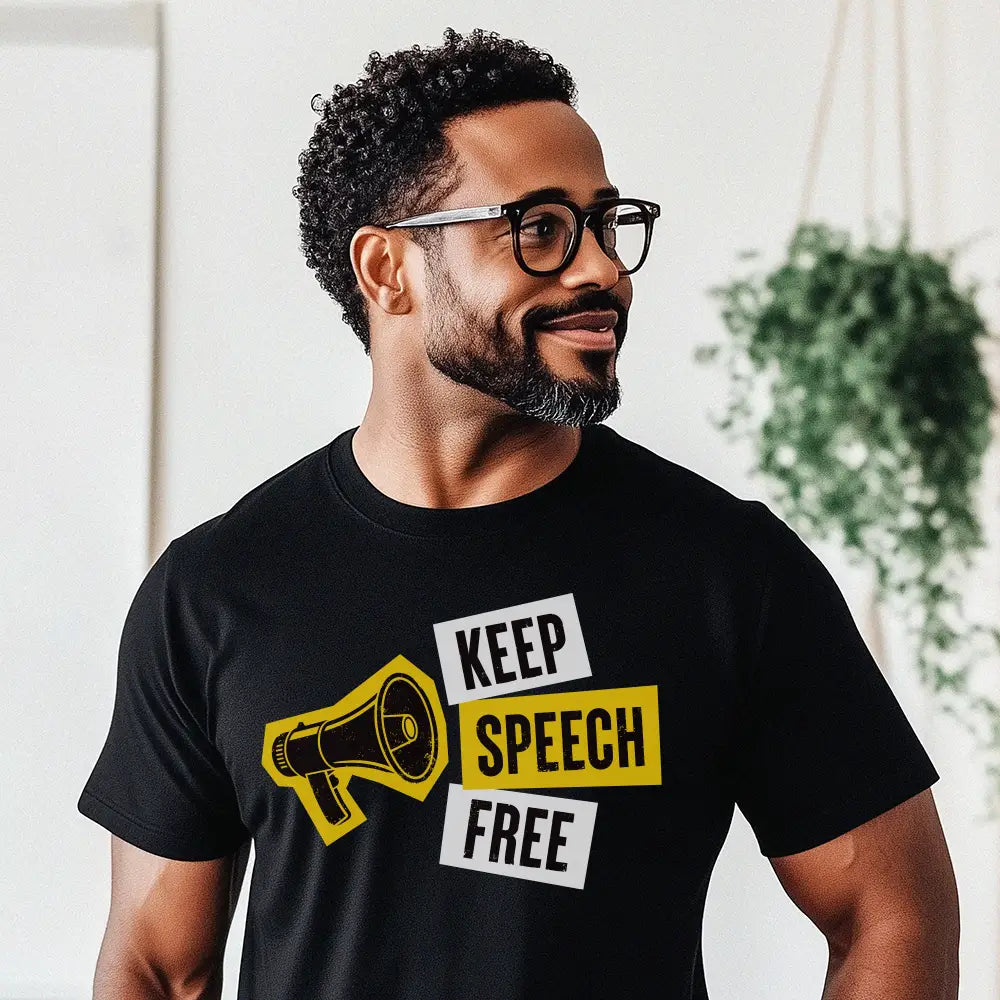 Keep Speech Free - Men’s/Unisex Tee