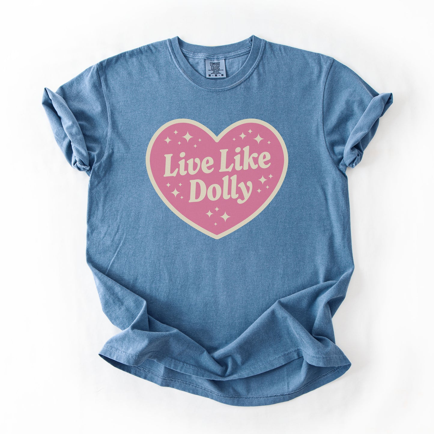 Live Like Dolly - Men’s/Unisex Heavyweight Tee