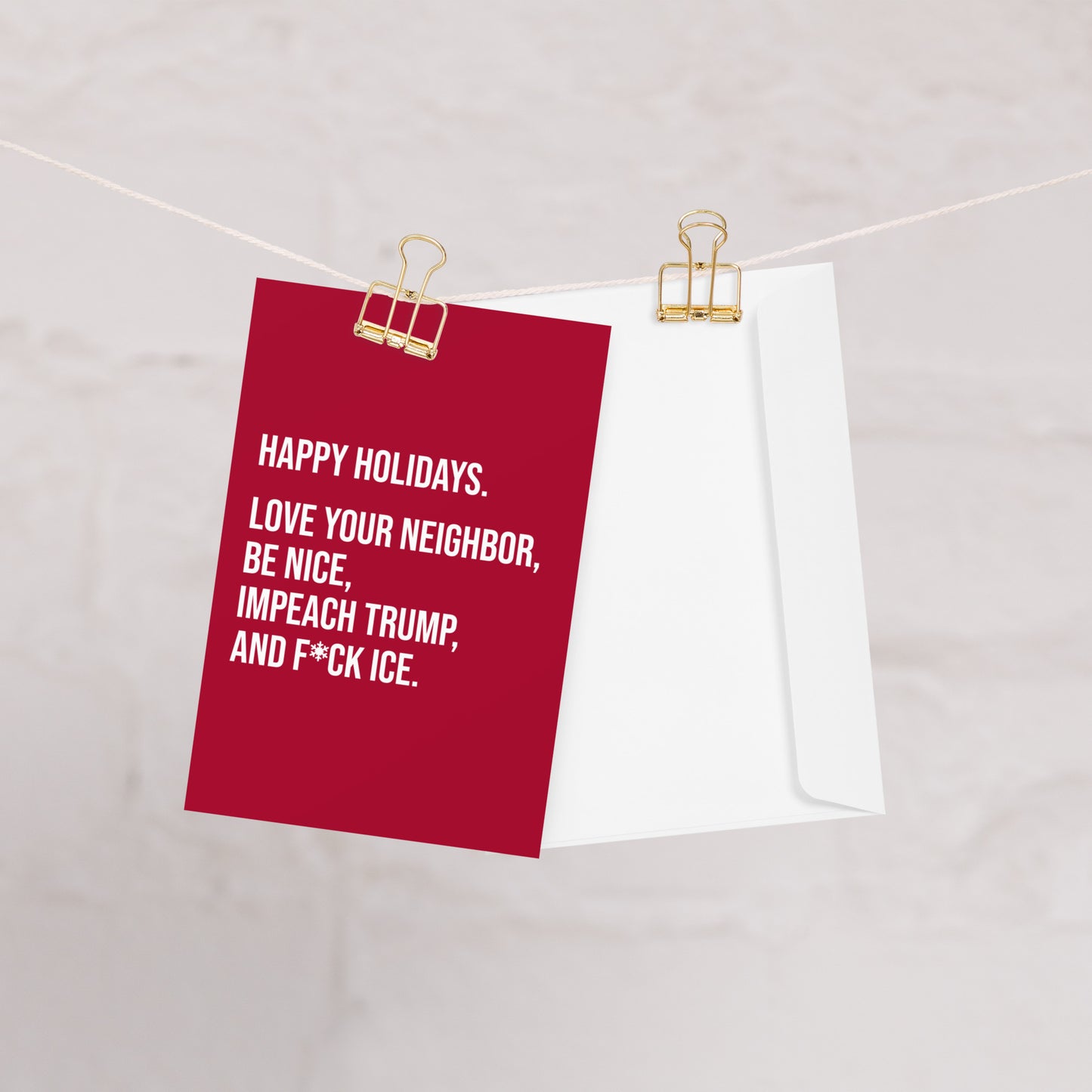 Love Your Neighbor - Holiday Card