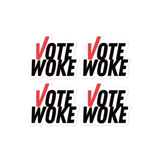 Vote Woke - 4 Sticker Pack
