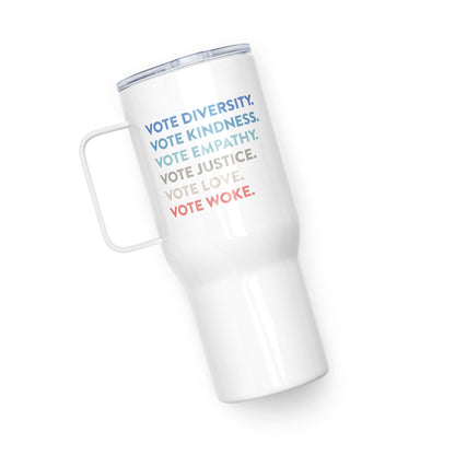 Voting Values - Travel Mug