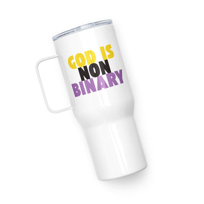 God is Nonbinary - Travel Mug
