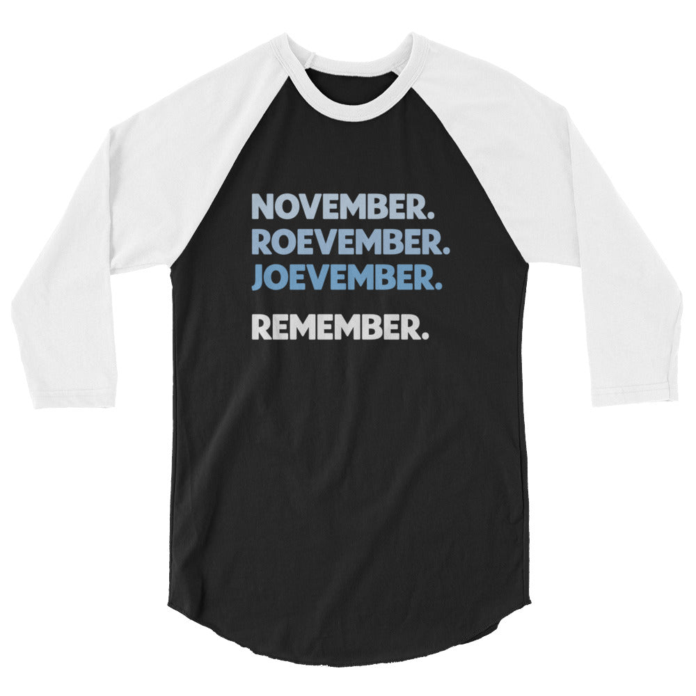 November Remember - 3/4 Sleeve Shirt
