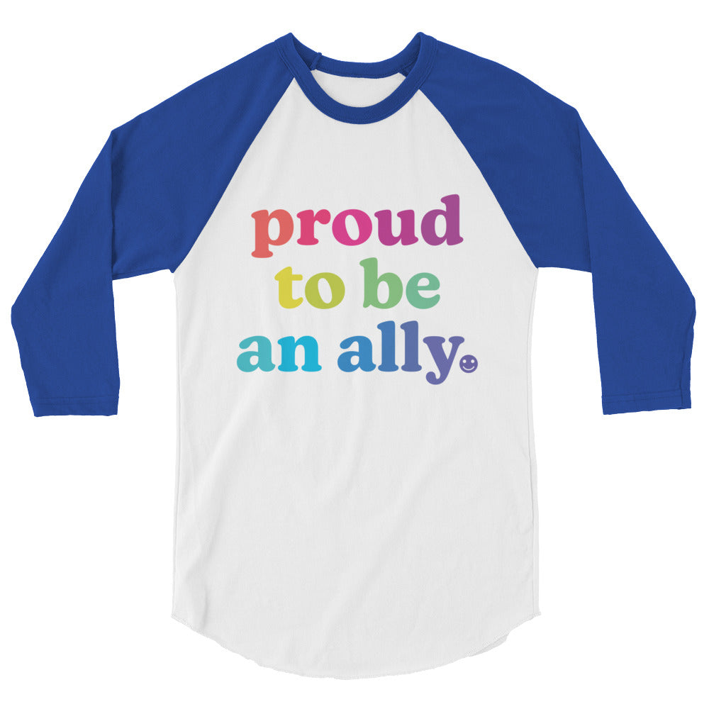 Proud to Be an Ally - 3/4 Sleeve Shirt – Pavlovitz Design