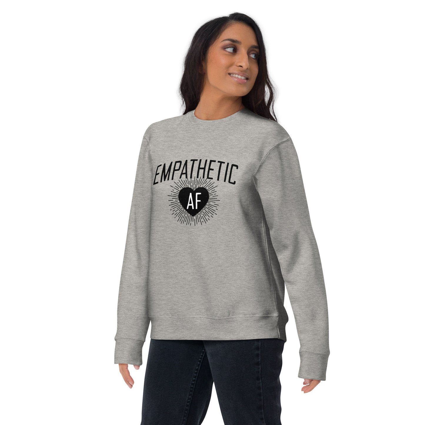 Empathetic AF - Dark Logo - Sweatshirt