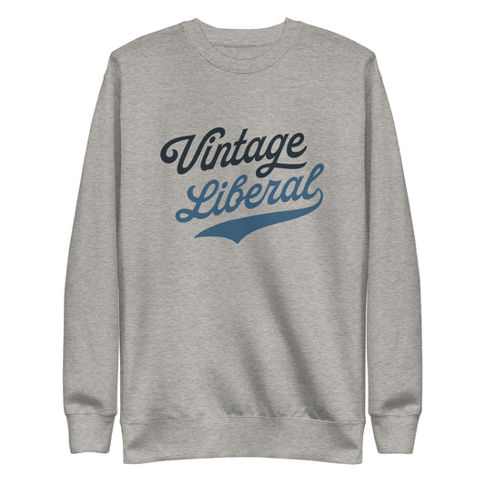 Vintage Liberal - Dark Logo - Sweatshirt