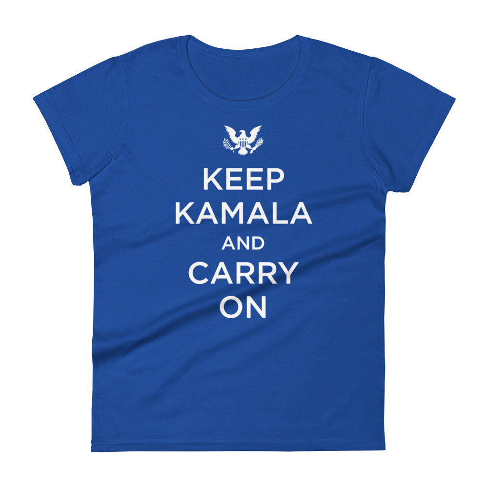 Keep Kamala and Carry On - Women's Tee