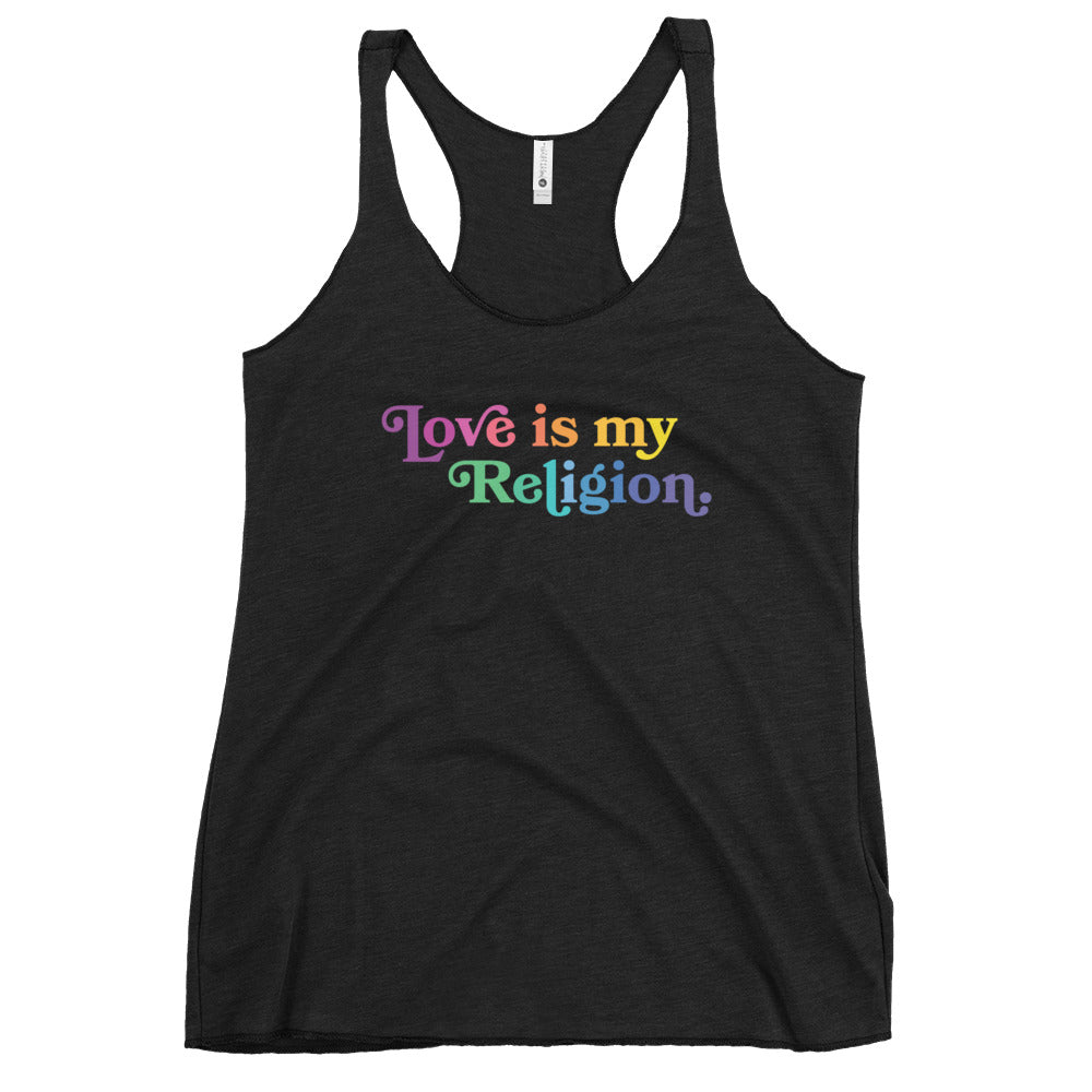 Love is My Religion - Women's Racerback Tank