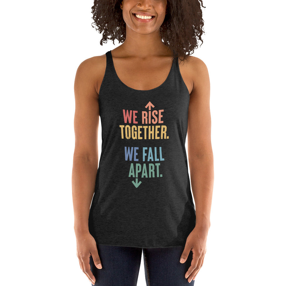 We Rise Together - Women's Racerback Tank