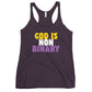 God is Nonbinary - Women's Racerback Tank