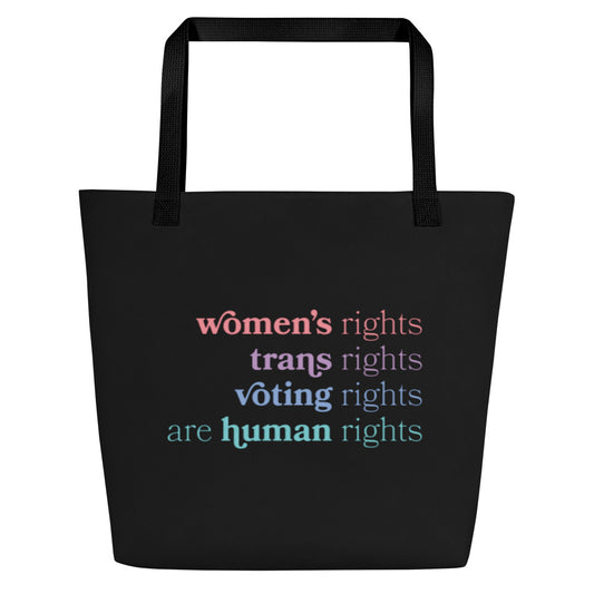 Human Rights - Large Tote Bag