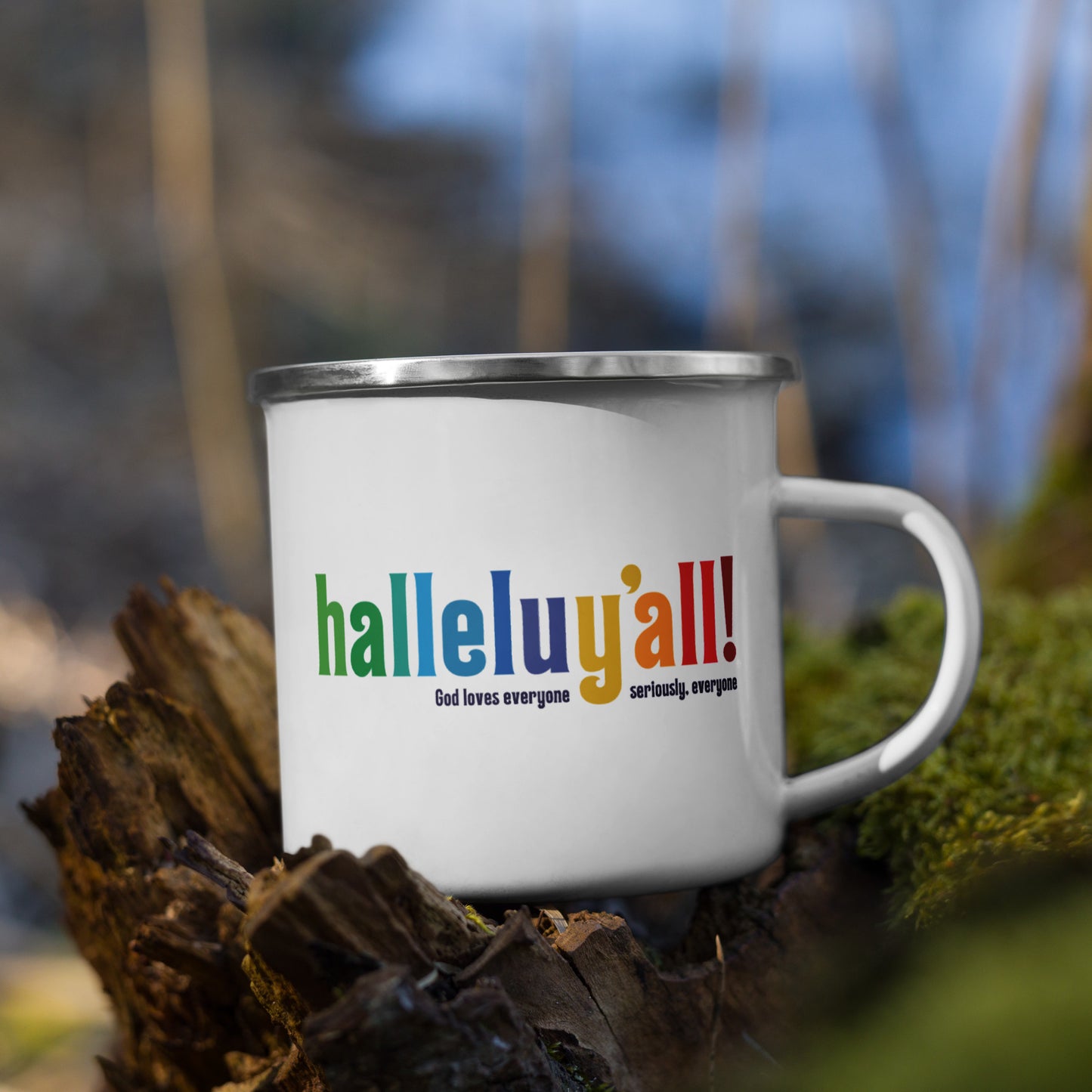 Halleluy’all - Enamel Camp Mug