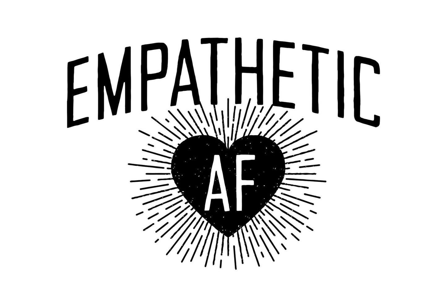 Empathetic AF - Enamel Camp Mug