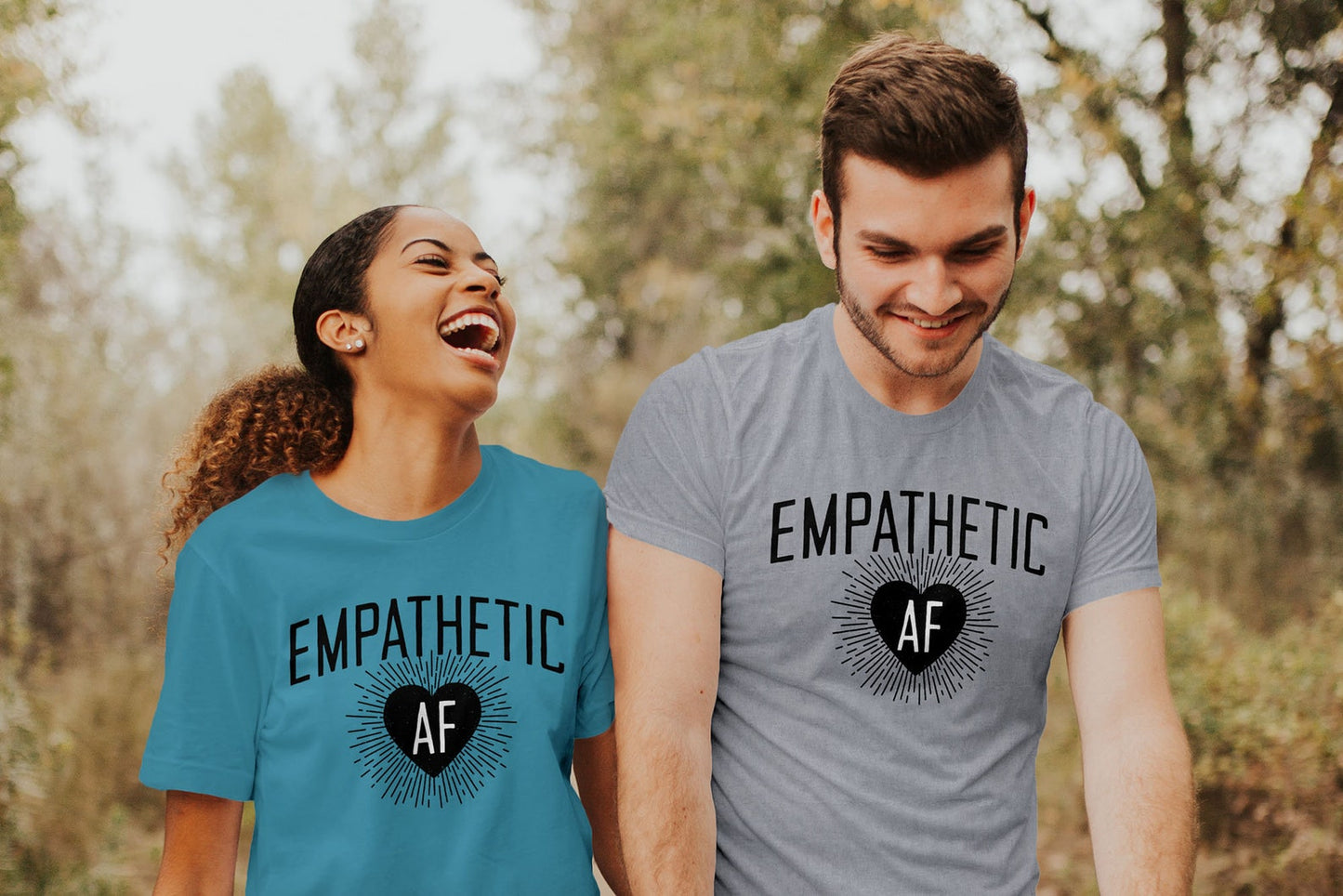 Empathetic AF - Dark Logo - Men’s/Unisex Tee