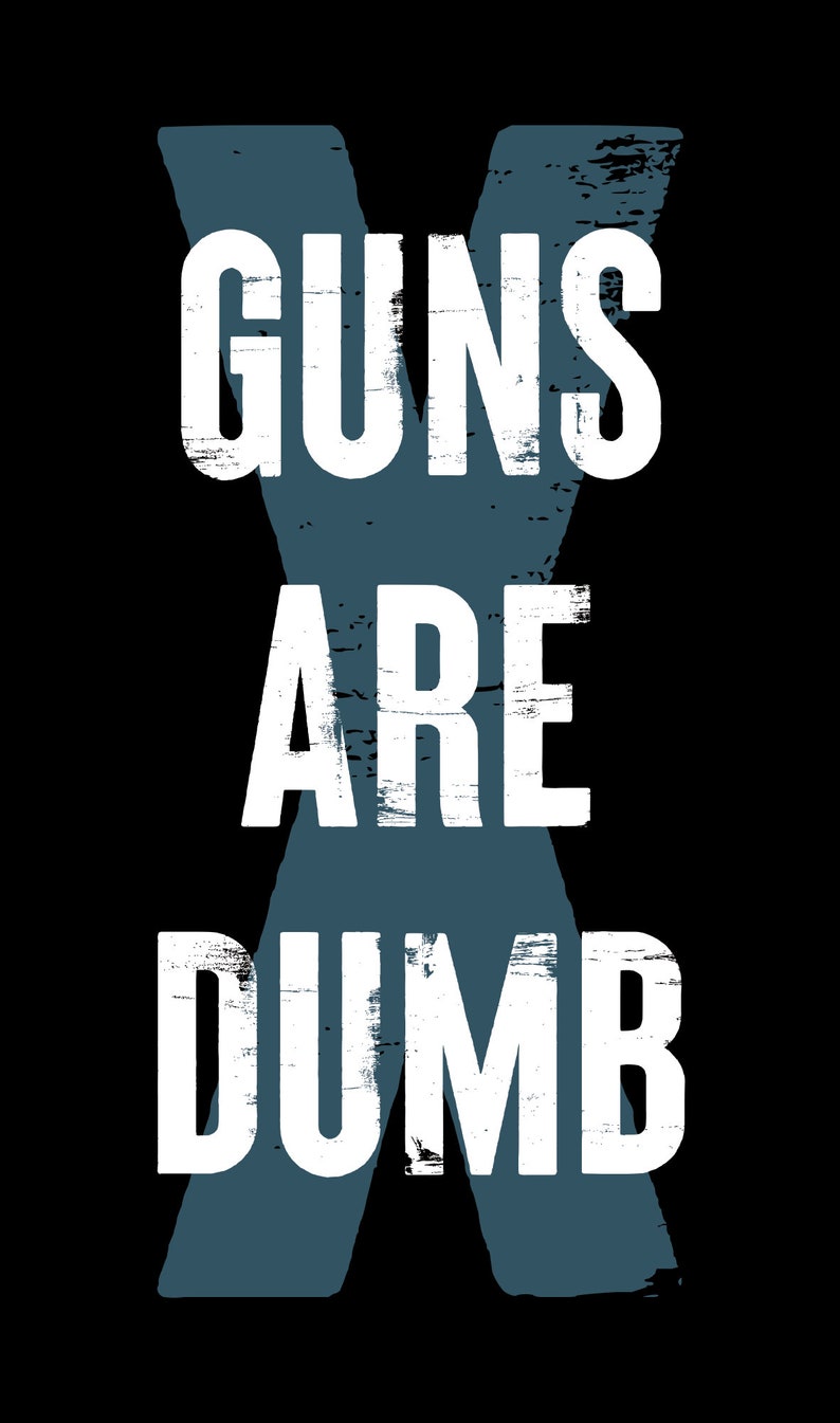 Guns Are Dumb - Light Logo - Women’s Tee