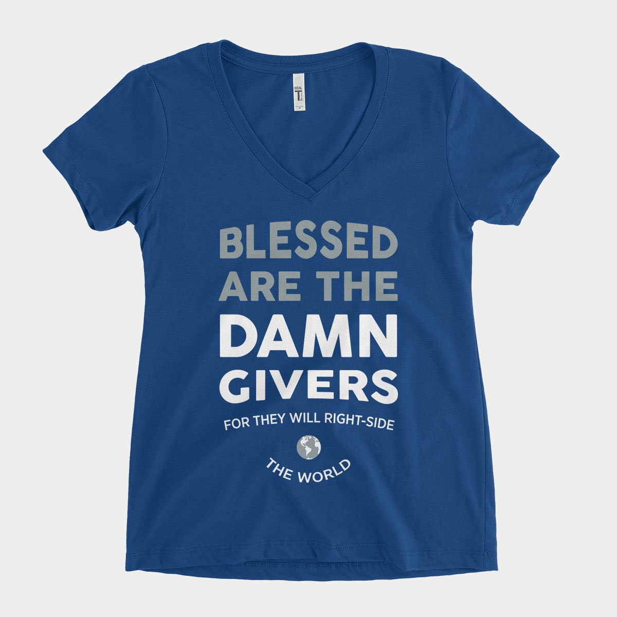 Damn Givers - Women's V-Neck Tee