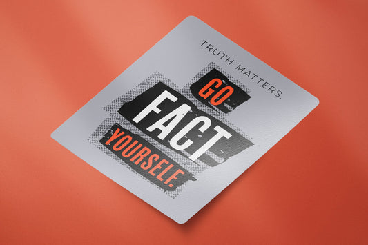 Go Fact Yourself - Sticker
