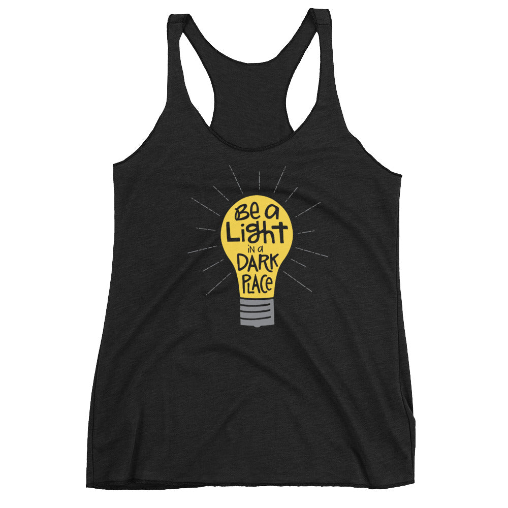 Be a Light - Women's Racerback Tank