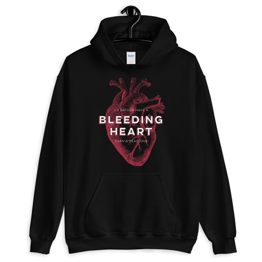 Bleeding Heart  - Hooded Sweatshirt