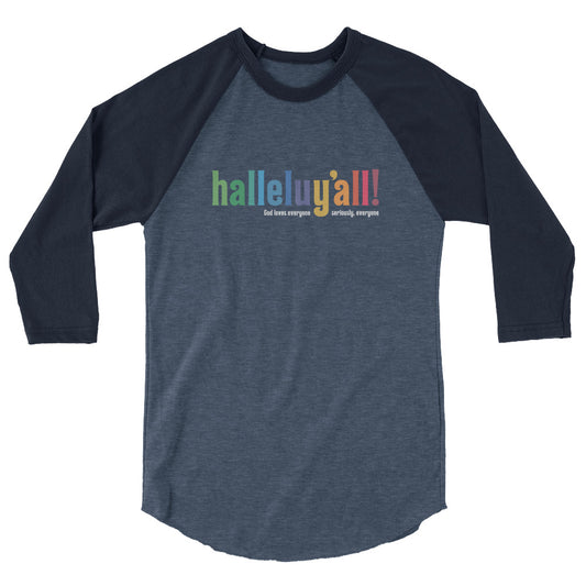 Halleluy’all - 3/4 Sleeve Shirt