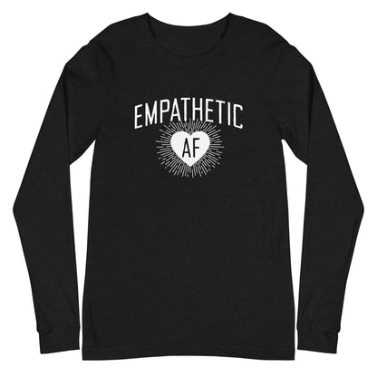 Empathetic AF - Light Logo - Unisex Long Sleeve Shirt